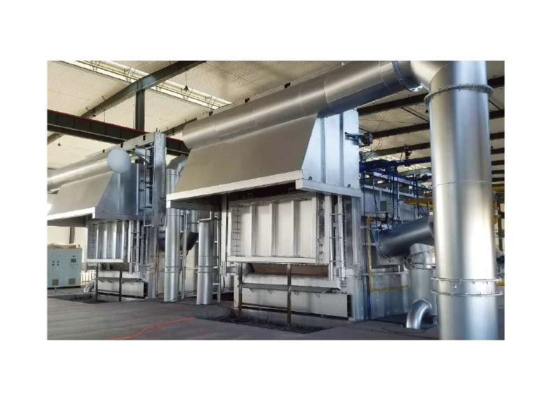 Fixed aluminum melting furnace